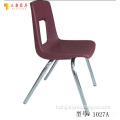armless plastic dining leisure chair 1027A